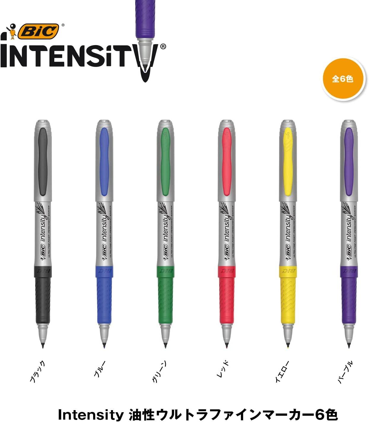 Pre-Order) BIC Intensity Ultra Fine marker 0.8mm Oil-based pen  ITS-PMULFNPK6 BIC – CHL-STORE